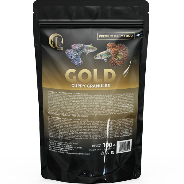 Premium Daily Food-GOLD GUPPY granules