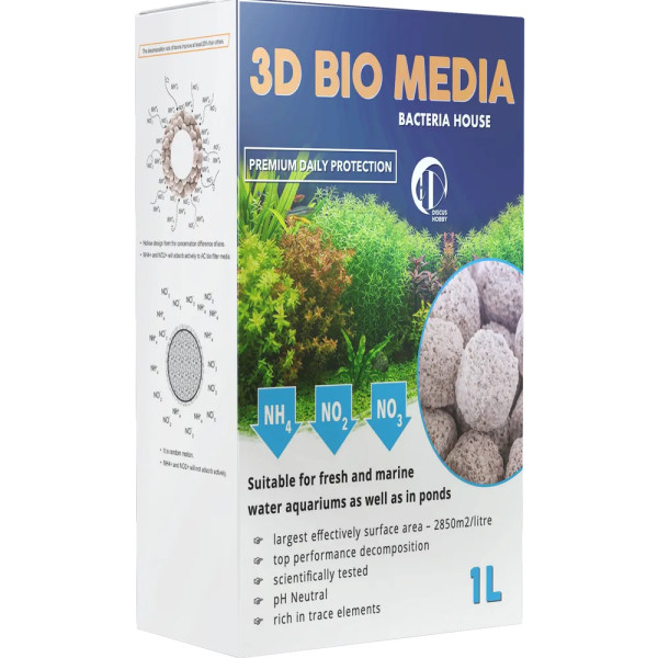 3D BIO Media - bacteria house 1litr